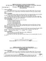 De+Da HSG Sinh9 (V2) huyen Doan Hung - 2011