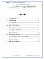 Thuyết minh tốt nghiệp Bảo tàng nghệ thuật cơ đốc