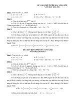 đề thi học sinh giỏi toán 7- có đáp án