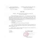 Số: 23/TM-PGDĐT ngày 04/4/2011 Thư mời dự họp giao ban quý I/2011