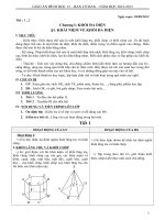 Giáo án hình học 12 cơ bản học kì 1
