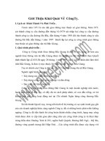 Báo cáo thực tập tại Công ty Công trình Giao thông Bắc Giang