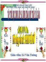 Mở ộng vốn từ: Nam và nữ (Tuần 31)