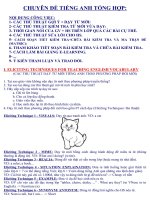 TÀI LIỆU TẬP HUẤN DẠY TIẾNG ANH ĐỔI MỚI TRƯỜNG THCS THANH THÙY