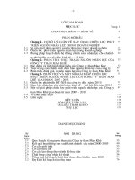 Phân tích và một số giải pháp chiến lược phát triển nguồn nhân lực của Công ty than Mạo Khê giai đoạn 20072015