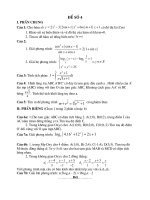 ĐỀ THI THỬ ĐAI HOC CAO ĐẲNG 2010