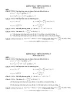 de kiem tra 1 tiet chuong 5 lop 11