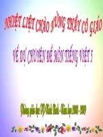 LTVC: Luyện tập từ trái nghĩa