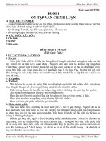 Giáo án ôn luyện ngữ văn 9 lên lớp10