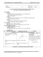 GIÁO ÁN HÌNH HỌC 12 (cơ bản)_HK2