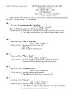 De KTDK giua ki 2 mon Tieng Viet 3