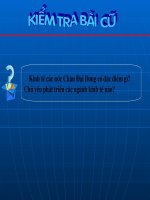 thiên nhiên châu âu (tiết 1)