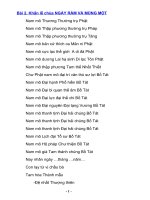 BÀI 2?: KHẤN CHÙA MÙNG 1 VÀ RẰM