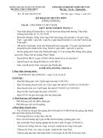 Kế hoạch CM tháng 4/2011