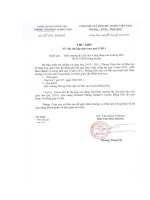 Số: 23/TM-PGDĐT ngày 04/4/2011 của Phòng GD & ĐT