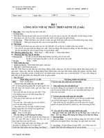 Toàn bộ giáo án GDCD 11