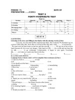 DE KIEM TRA 45 PHUT-BAI SO 1-HKII