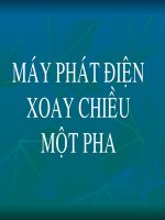 Vật Lý - Máy phát điện xoay chiều 1 pha