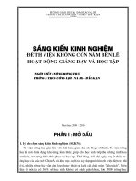 SKKN về thư viện trường học(hoàn chỉnh)