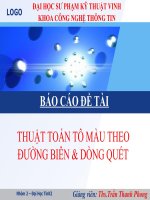 báo cáo đồ họa
