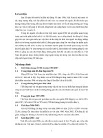 BÁO CÁO THỰC TẬP-FDI theo lĩnh vực đầu tư qua các năm 1988-2007
