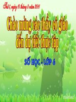 Giáo án tham khảo thao giảng môn toán 6 Bài 1 Tập hợp, phân tử của tập hợp (12)