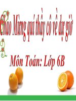 Giáo án tham khảo thao giảng môn toán 6 Bài 1 Tập hợp, phân tử của tập hợp (10)