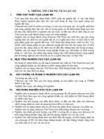 Nghiên cứu sử dụng chitosan việt nam như chất kháng khuẩn cho vải bông (TT)