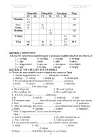 de kiem tra anh 9 lan 2