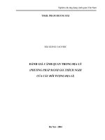 Đánh giá cảnh quan trong địa lý