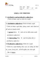 AV 8 Unit 1 My friends 2