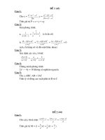 50 đề bồi dưỡng học sinh giỏi toán lớp 8