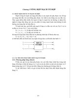 Chương 3 TỔNG HỢP MẠCH TỔ HỢP