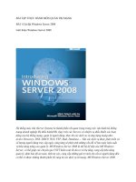 BÁO CÁO-BÀI TẬP THỰC HÀNH MÔN QUẢN TRỊ MẠNG