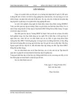 BÀI BÁO CÁO THỰC TẬP-AN TOÀN VỆ SINH LAO ĐỘNG BẢO VỆ MÔI TRƯỜNG TẠI CƠ SỞ