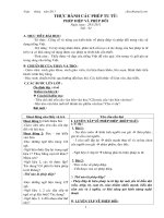 Thực hành các phép tu từ : phép điệp và phép đối- Văn 10, chương trình cơ bản