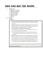 BÁO CÁO THỰC TẬP-BÁO CÁO BÀI TẬP NHÓM CÔNG TY VIỄN THÔNG XNK QUANG PHÁT