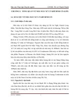 BÀI BÁO CÁO THỰC TẬP-TỔNG QUAN VỀ NHÀ MÁY XỬ LÝ KHÍ DINH CỐ (GPP)