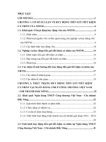 KHÓA LUẬN tốt NGHIỆP GIẢI PHÁP TĂNG CƯỜNG HOẠT ĐỘNG HUY ĐỘNG TIỀN gửi TIẾT KIỆM cá NHÂN tại NGÂN HÀNG TMCP CÔNG THƯƠNG VIỆT NAM CHI NHÁNH ĐĂK NÔNG