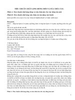 Tiêu chuẩn chất lượng đóng mới và sửa chữa tàu