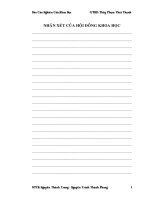 BÁO CÁO THỰC TẬP-PHÒNG QUẢN LÝ ĐÔ THỊ SỞ GIAO THÔNG CÔNG CHÍNH THÀNH PHỐ BIÊN HÒA