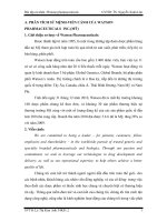 BÁO CÁO THỰC TẬP-PHÂN TÍCH SỨ MỆNH-VIỄN CẢNH CỦA WATSON PHARMACEUTICALS  INC.(MỸ)