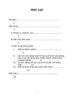 BÀI BÁO CÁO THỰC TẬPVai trò của pháp luật trong quá trình xây dựng nền kinh tế hàng hóa nhiều thành phần theo định hướng XHCN có sự quản lý của nhà nước ở Việtj Nam hiện nay