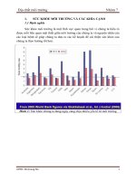 BÀI BÁO CÁO THỰC TẬP-  ĐỊA CHẤT VÀ MÔI TRƯỜNG