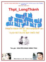 day so luong giac, tuyen chon tu cac de thi va Tap chi THTT