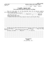 Y KIEN TC DOAN THE VOI NGƯƠI XIN VAO ĐANG