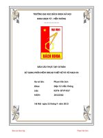 BÁO CÁO THỰC TẬP CƠ BẢN-SỬ DỤNG PHẦN MỀM ORCAD THIẾT KẾ VÀ VẼ MẠCH IN