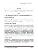 BÀI BÁO CÁO THỰC TẬP-QUAN VỀ CÔNG TY CỔ PHẦN CHỨNG KHOÁN TP.HCM