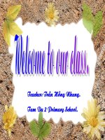 Unit 2: Lets learn some more(Who are they? They are teachers)