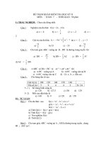 DE THAM KHAO KIEM TRA HOC KY II